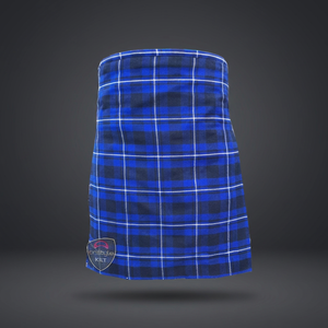 Kilts Tradicionales Escoceses para Hombre, Lana Acrílica, 6 Yardas, Tres Correas de Cuero, ERHU Onstyle OS_0799, Negro, Talla Personalizada - Product Image 3