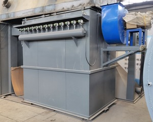 Hiệu quả cao công nghiệp xử lý khí thiết bị xung túi bụi <span class=keywords><strong>Collector</strong></span> Máy không dệt vải Bộ lọc bơm động cơ - Product Image 3