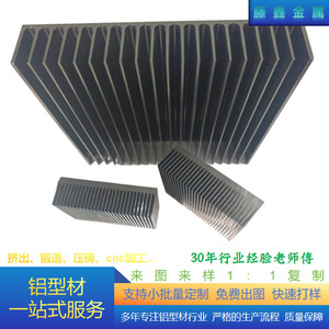 Profilé de dissipateur thermique en aluminium Teng Xin 6063 extrudé et anodisé pour utilisation en radiateur - Product Image 3