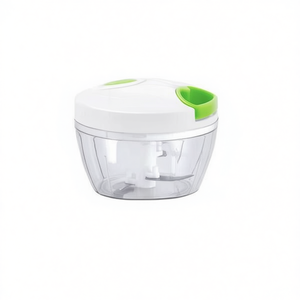 <b>Vegetable</b> Cutter Mini <b>Chopper</b> For Kitchen Food Prep With Mushrooms Ginger Peppers And Beans - Product Image 2