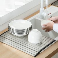 Plateau de décongélation multifonctionnel, tapis de découpe de cuisine, plateau de décongélation alimentaire, planche à découper en acier inoxydable pour la maison et le supermarché