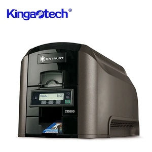 Impresora de Tarjetas de PVC de Doble Cara con Transferencia Térmica CD800 de Buena Calidad, Impresora de Tarjetas de Identificación - Product Image 1