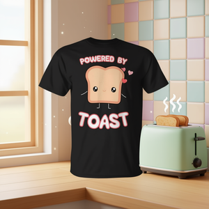 T-Shirt con Design Grafico Kawaii per Amanti del Toast, Maglietta Promozionale di Toast - Product Image 2