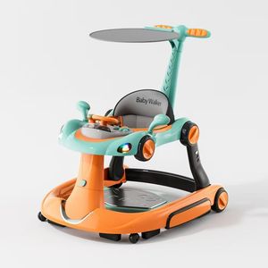Trotteur pour bébé multifonction 4 en 1 avec roues et <span class=keywords><strong>siège</strong></span>, jouet pour bébé, prix de voiture, roues pivotantes, marchettes pour bébés - Product Image 2
