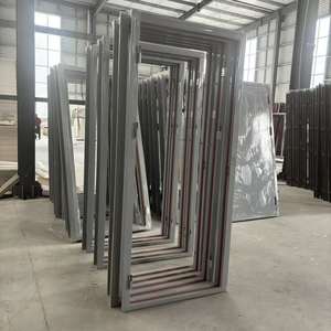 Fourniture d'usine <span class=keywords><strong>Porte</strong></span> en acier coupe-feu de <span class=keywords><strong>90</strong></span> minutes avec ouverture latérale de surface finie en verre coulissant pour utilisation dans le hall d'appartement d'entrepôt - Product Image 5