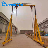 Grue à portique portable sans rail Grue à portique mobile 1t 3t 5t