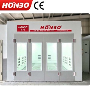 Cabine <span class=keywords><strong>de</strong></span> <span class=keywords><strong>peinture</strong></span> automobile à isolation EPS et laine <span class=keywords><strong>de</strong></span> roche, ventilateur turbine européen à économie d'énergie, 18000-25000m³/h pour <span class=keywords><strong>atelier</strong></span> <span class=keywords><strong>de</strong></span> réparation automobile - Product Image 1