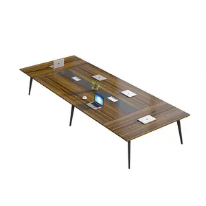 Best Price Of Solid and Eco-Friendly Wooden Conference Table for Office Modern Design and Industrial Style