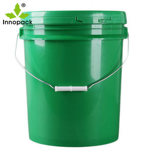 Cubo de plástico de alta calidad para embalaje de transporte, venta directa de fábrica, personalizable, de 5 galones/19 litros - Product Image 1