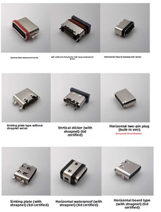 डेटा ट्रांसमिशन के लिए यूएसबी TYPE-C कनेक्टर, <span class=keywords><strong>6</strong></span>-पिन जैक पोर्ट सॉकेट (महिला) - Product Image 6