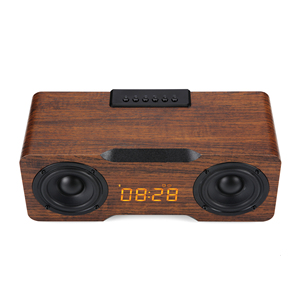 Loa Gỗ Cổ Điển Không Dây 30W Âm Thanh Nổi Loa Di Động Cho Gia Đình Du Lịch Ngoài Trời Đài FM - Product Image 2