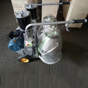25L thép không gỉ Máy vắt sữa cừu <span class=keywords><strong>d</strong></span>ê bò Gia súc máy vắt sữa xô đôi máy vắt sữa - Product Image 4