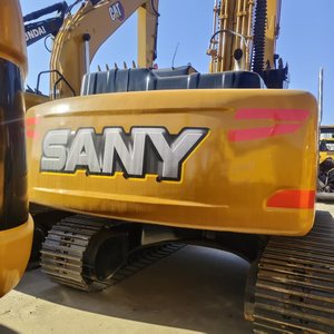 รถขุดตีนตะขาบมือสอง Sany SY215C ขนาด 21 ตัน บุ้งกี๋ 1.1 เมตร เครื่องยนต์ Isuzu 118 กิโลวัตต์ พร้อมมอเตอร์และเกียร์ อุปกรณ์ก่อสร้างสำหรับขาย - Product Image 1