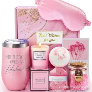 Creative Companion Pink Series <span class=keywords><strong>Spa</strong></span> Cesta <span class=keywords><strong>de</strong></span> regalo Set Día <span class=keywords><strong>DE</strong></span> LA MADRE Regalo <span class=keywords><strong>de</strong></span> Halloween Amigos-un conjunto <span class=keywords><strong>de</strong></span> regalo <span class=keywords><strong>de</strong></span> vacaciones elegante único - Product Image 3