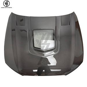 ฝากระโปรงหน้าคาร์บอนไฟเบอร์สีดำสไตล์ BKSS สำหรับ Audi RS6 C7 ปี 2008-2010 ครอบเครื่องยนต์ กันชนหน้า - Product Image 6