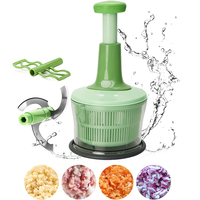 Cortador de Verduras Manual Swift Chopper con Certificación CE, Reutilizable, para Cebolla y Otros Vegetales, Utensilio de Cocina Manual, Recién Llegado