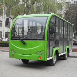 Bus électrique de tourisme 11 places, cabine fermée, pour visites de propriétés et transport en station balnéaire - Product Image 2