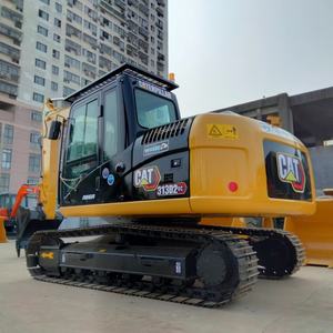 Mini-excavatrice Caterpillar 313D2GC d'occasion, d'origine japonaise, avec godet de 1,3 m, moteur, pompe, 13 tonnes, 2023, 125 kW, faible prix, poids en marche. - Product Image 5