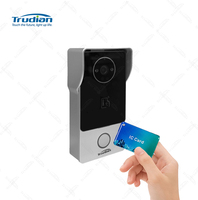 Trudian 7 pouces Visiophone Maison Grand Angle anneau vidéo sonnette pièces Wifi 1080p hd caméra Rfid Smart vidéo interphone porte téléphone