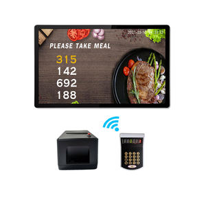 Restaurant, Fastfood, Drank Winkel, Cafe Nemen Maaltijd Lcd Tv Display Draadloze Wachtrij Nummer Oproepsysteem - Product Image 6