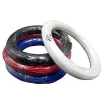 Tube en PTFE vierge de qualité industrielle, résistant aux hautes températures, pour applications laboratoires et médicales, échantillon gratuit fourni.