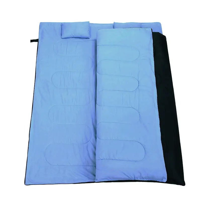 2 Person Sleeping Bag Ultra Light Custom Cotton Large 3 Seasons Outdoor Adult Sleep Air Conditioning Sleeping Bag
