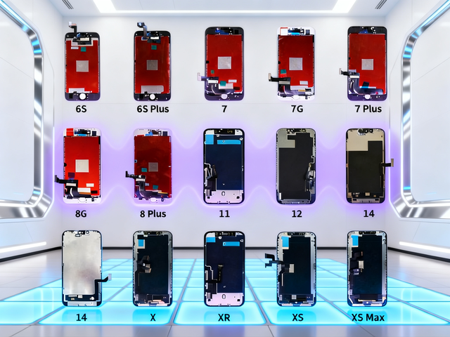 High Performance for LCD Touch Screen Display Assembly 6.0/6.6" Replacement Parts with 1 Year Warranty