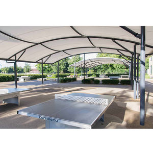 Estructura de Membrana de PVDF PTFE Personalizada, Carpa Deportiva para Exteriores, Techo para Canchas de Baloncesto, Tenis y Bádminton, Material de Tela para Techos de Edificios - Product Image 3