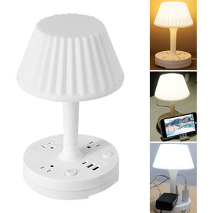Lámpara de Mesa LED Moderna con Forma de Hongo, Base E26, Multifuncional, Decorativa, para Lectura Nocturna, Venta al Por Mayor - Product Image 1