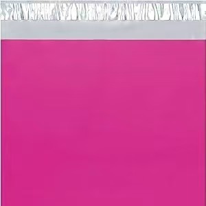 ถุงเมลเลอร์เคลือบ PE สีชมพู คุณสมบัติป้องกันการรั่วซึม ขนาด 19x24 นิ้ว 1000 ชิ้น ถุงขนส่งขนาดใหญ่สำหรับเสื้อผ้า - Product Image 4
