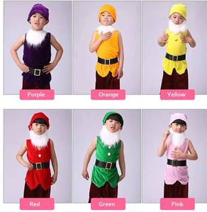 Disfraz Infantil de los Siete Enanitos para Actuaciones Escénicas, Cosplay de TV y Cine, Disfraz de Halloween para Niños - Product Image 2