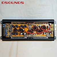 Amplificateur de voiture de haute qualité 2000.1 Classe D Amplificateur de voiture monoblock pour haut-parleur de caisson de basses de voiture Emballé dans une boîte cadeau