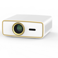 Projecteur de cinéma vidéo Android, écran de projection électrique, vente en gros, cinéma professionnel Full HD 1080P, projecteur LCD intelligent mini BT