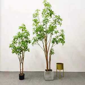Bonsaï artificiel <span class=keywords><strong>Pieris</strong></span> <span class=keywords><strong>Japonica</strong></span>, plante verte, à utiliser pour la décoration de la maison, de l'hôtel, du bureau - Product Image 3