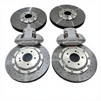 Nouveau Kit de Frein Carbone-Céramique 2026 10 Pistons Avant 4 Pistons Arrière Disques Électromécaniques de Course pour Voiture de Sport // Audi R8/ 1
