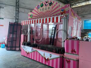 Jeu de stand de tir de fléchettes à prix d'usine | Gagnez de l'argent en plein air, jeu de stand de carnaval pour parc d'attractions - Product Image 4