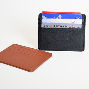 Biểu Tượng Tùy Chỉnh Phụ Nữ Mỏng Ví Và Chủ Thẻ Kinh Doanh Sang Trọng PU <span class=keywords><strong>B</strong></span>án Buôn Quà Tặng Cho Phụ Nữ Chủ Sở Hữu Thẻ Tín Dụng - Product Image 2