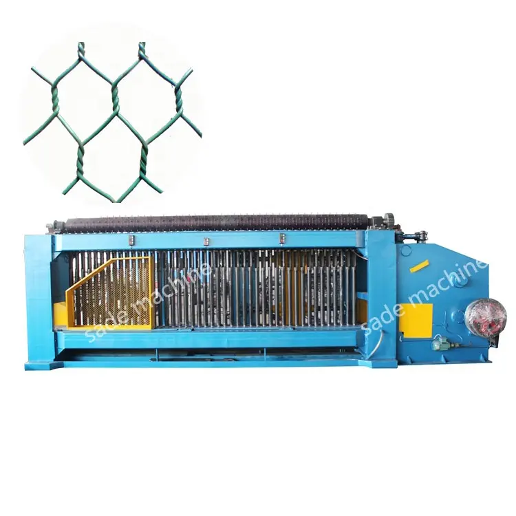 Large Hexagonal Wire Netting Automatic Gabion Mesh Machine used in india