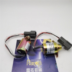 Électrovanne d'arrêt 12V YM119233-77932 YM119233-77931 1503ES-12S5SUC12S pour pièces de rechange moteur 4TNV94 - Product Image 2