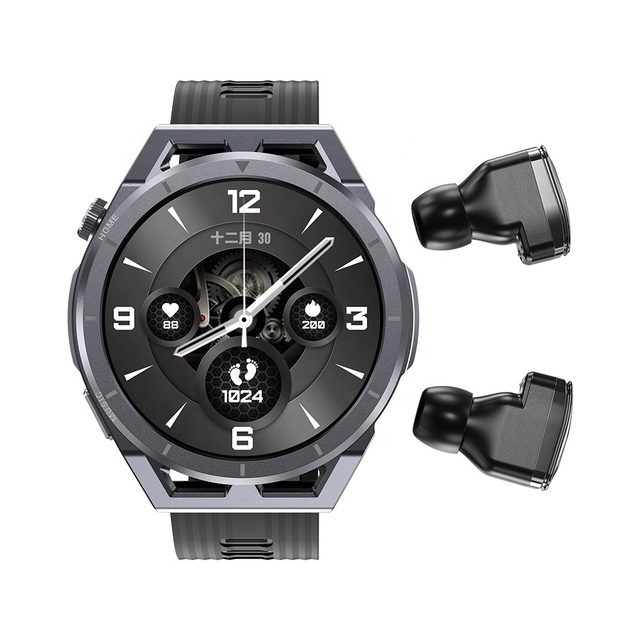 New N18 TWS 2 in 1 Fashion Smart Watch 2023 Headset Smartwatch IP67 Earbuds Sports Business Smart Watches with Earphone