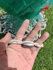 하이 퀄리티 아메리칸 스타일 낚시 그물 프리스비 핸드 캐스트 그물 작은 메쉬 그리기 그물 던지기 그물 4-12 피트 당겨 라인 나일론 - Product Image 3