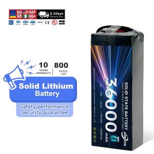 وصل حديثًا وبمعدل مرتفع حزمة بطارية ليثيوم أيون 6s 12s 14s في حالة شبه صلبة لأكياس UAV بطاريات ليثيوم أيون - Product Image 1