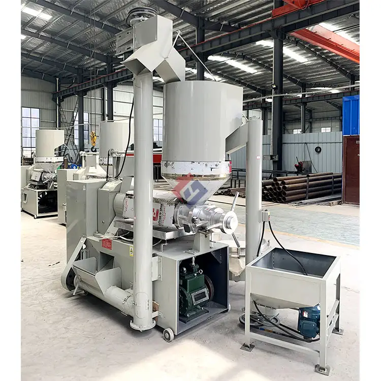 Máquina de prensa de tornillo de aceite, 100-200 kg/h, máquina de prensado de aceite copra