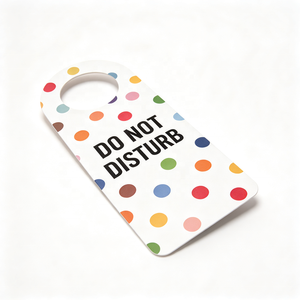 Tarjetas Colgantes para Puerta de Primera Calidad Marca Bycy, Venta al Por Mayor Directa de Fábrica, para Servicio a la Habitación de Hotel, Color Personalizado, Logotipo, Impresión Digital - Product Image 6