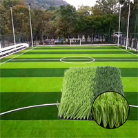 Günstiger Preis Kunstrasen Hohe Qualität für Outdoor-Sportarten/50mm PE-Material Künstlicher Sport Rasen Teppich Fußball Gras
