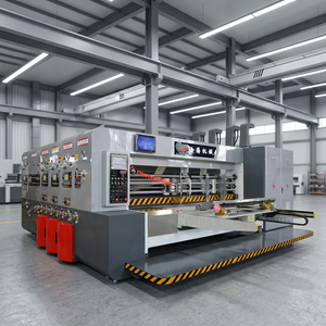 Máquina Impresora Flexográfica de Cartón Corrugado de la Mejor Calidad, Ranuradora, Troqueladora Rotativa - Product Image 1