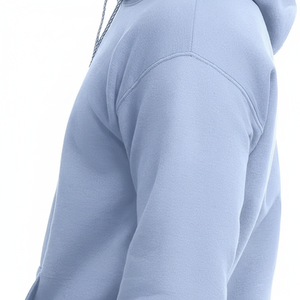 Sudaderas Casuales de Invierno para Hombre, Color Sólido, 100% Algodón, Felpa, Secado Rápido, Ecológicas, Transpirables, Corte Regular - Product Image 1