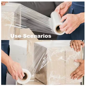 Film d'emballage étirable coloré manuel emballage souple emballage carton et <span class=keywords><strong>transport</strong></span> - Product Image 4