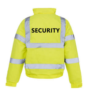 Veste de sécurité jaune avec réflecteur, fournie par l'usine - Product Image 2