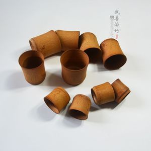 Bamboo Cups <b>Teacups</b> Wine Cups Slim Waist Heat Resistant Custom Made For Beverage Packaging Beer Kegs - Product Image 5